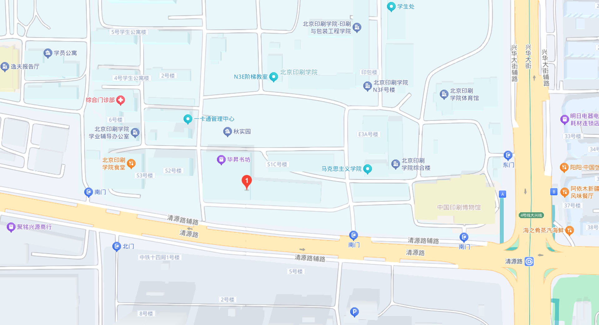 公司位置地图